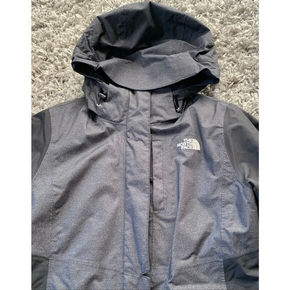 The North Face Inlux Insulated HYVENT black JACKET COAT sz M - Picture 5 of 9